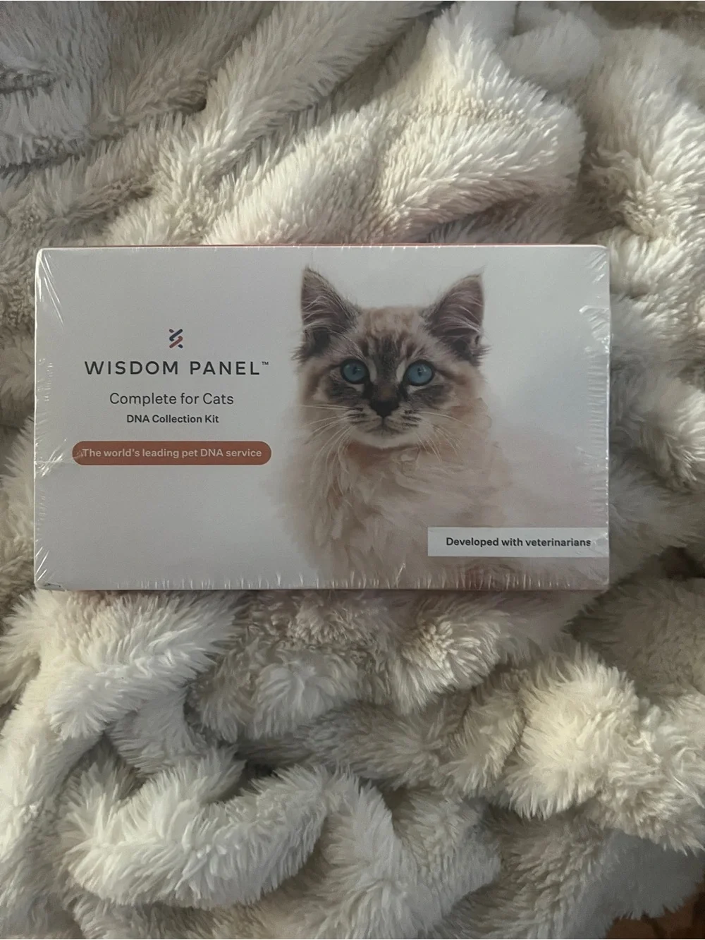 Wisdom Panel Complete for Cats DNA Collection Kit sealed